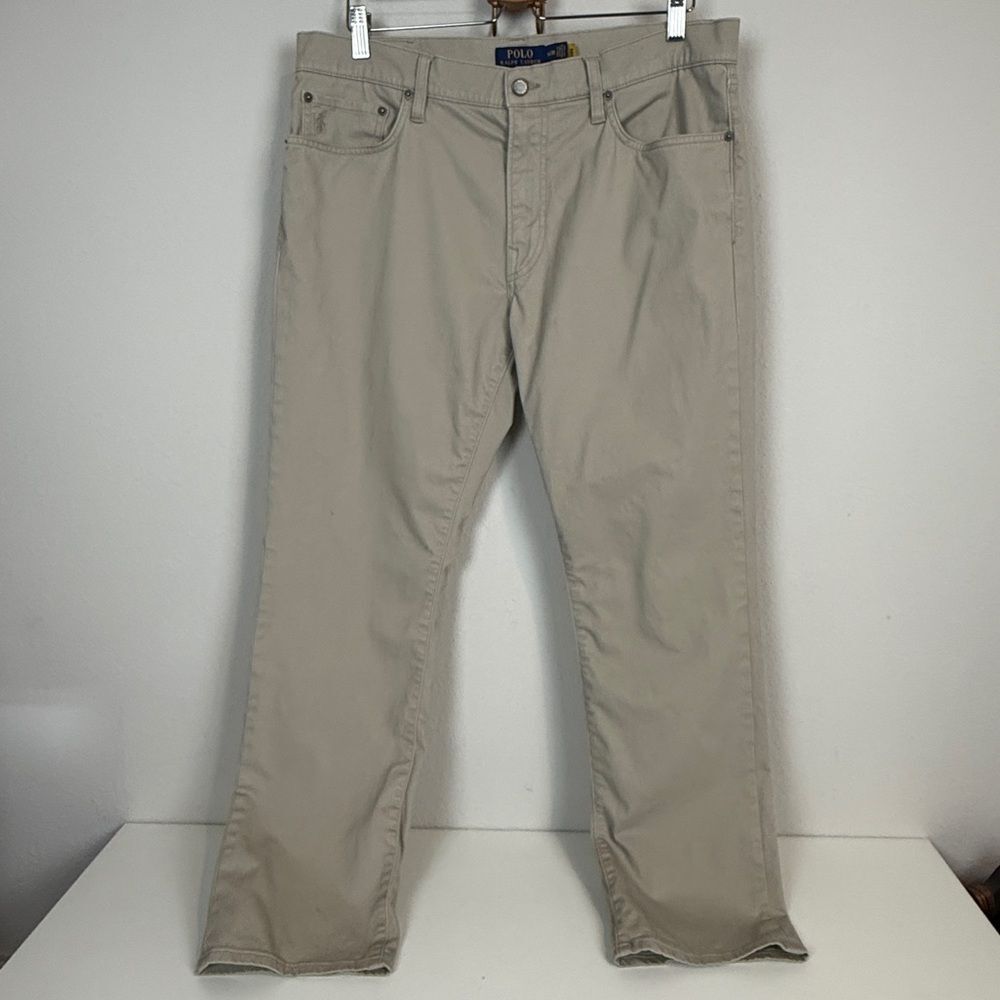 Polo Ralph Lauren Tan Patch Pocket Pants 34x30